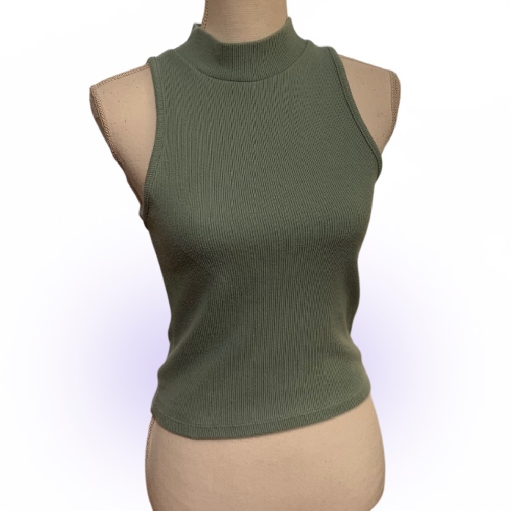 a new day Green Sleeveless Tank